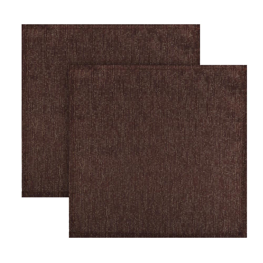 PROVANCE Фелиз Салфетка текстильная 2шт, 33x33см, 85% полиэстер 15% люрекс, арт.№ 492-195