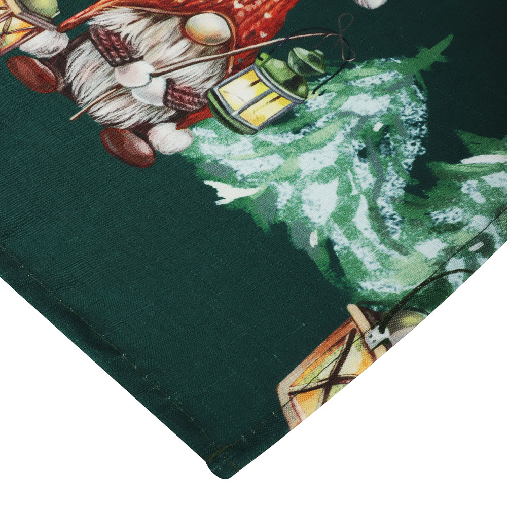 PROVANCE Фелиз Скатерть текстильная с водоотталкивающей пропиткой, 140x180см, 100%полиэстер, зеленый, арт.№ 492-197