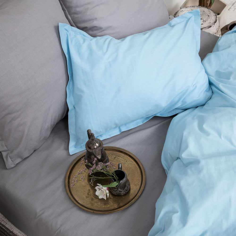 PROVANCE Греймист Наволочка 50х70см, смесовый хлопок, 3 цвета, арт.№ 432-072