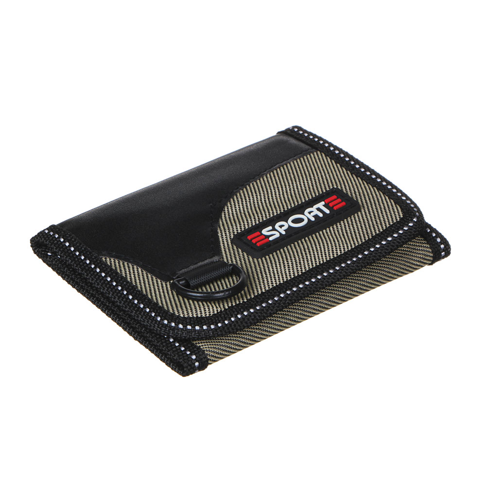 ЮL Кошелек с отд. для карт и купюр , полиэстер, 11,5х8см, 2 дизайна, КК21-13, арт.№ 303-915