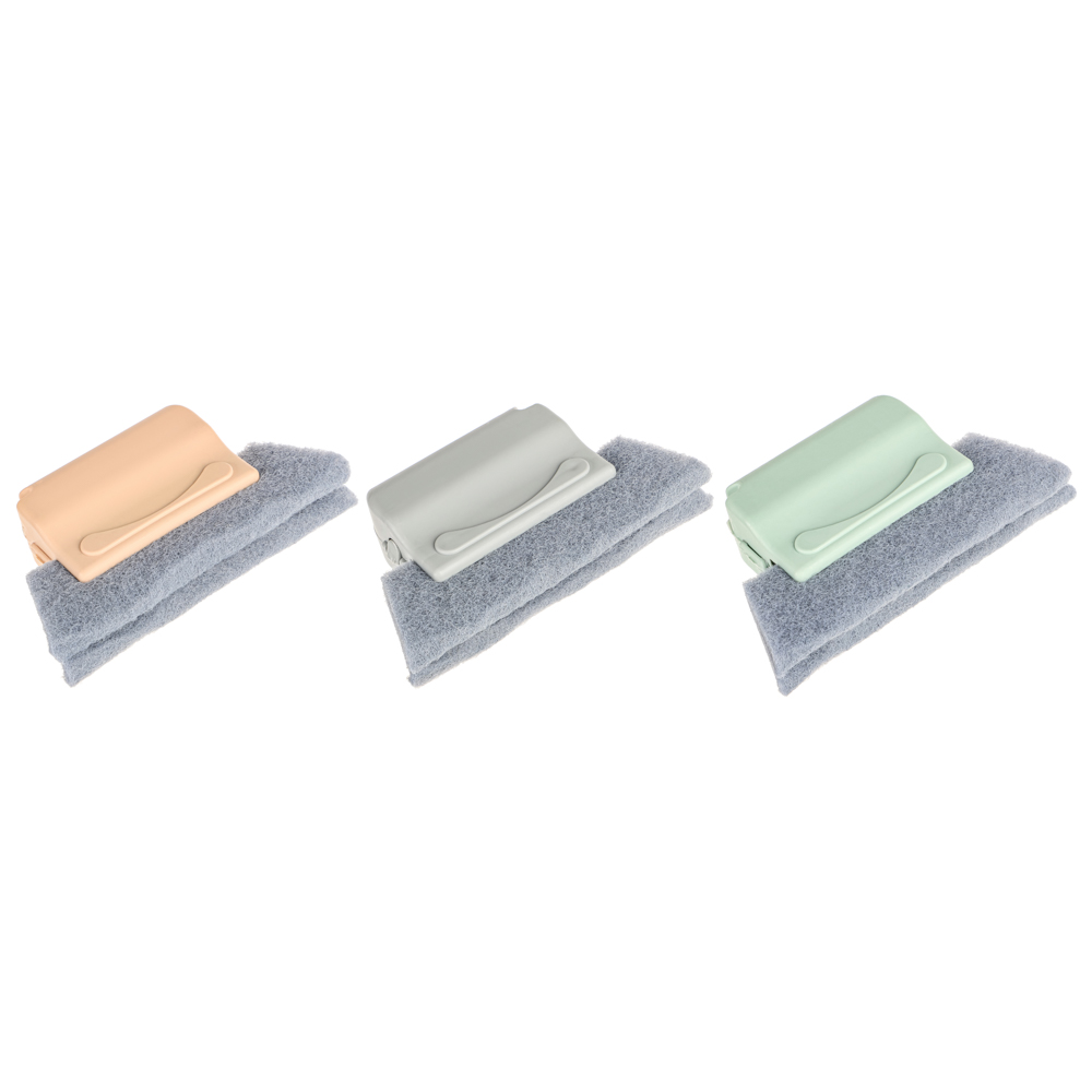 VETTA Щетка для чистки оконных проемов, пластик, 13,5x3x9см, 3 цвета, арт.№ 444-393