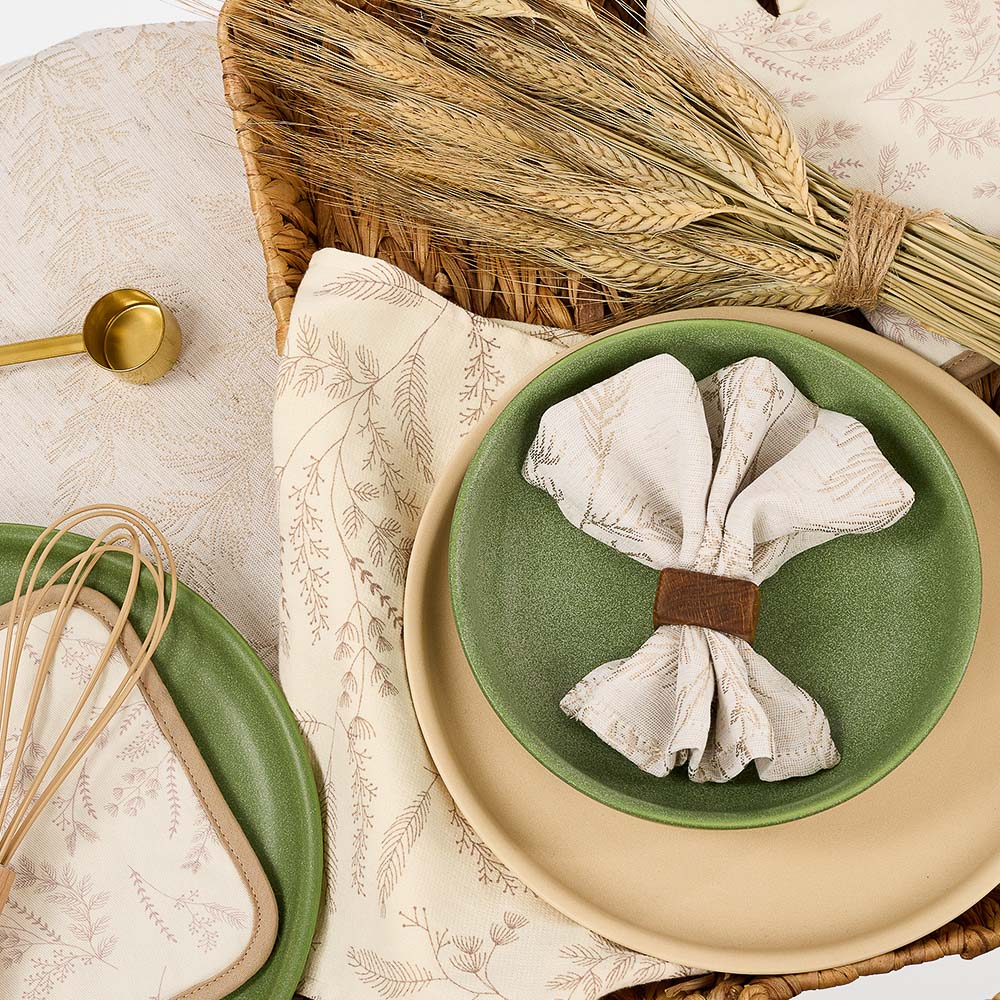 PROVANCE Кантри Салфетка текстильная жаккард 2шт, 33х33см, 95% пэ, 5% лен, арт.№ 435-188