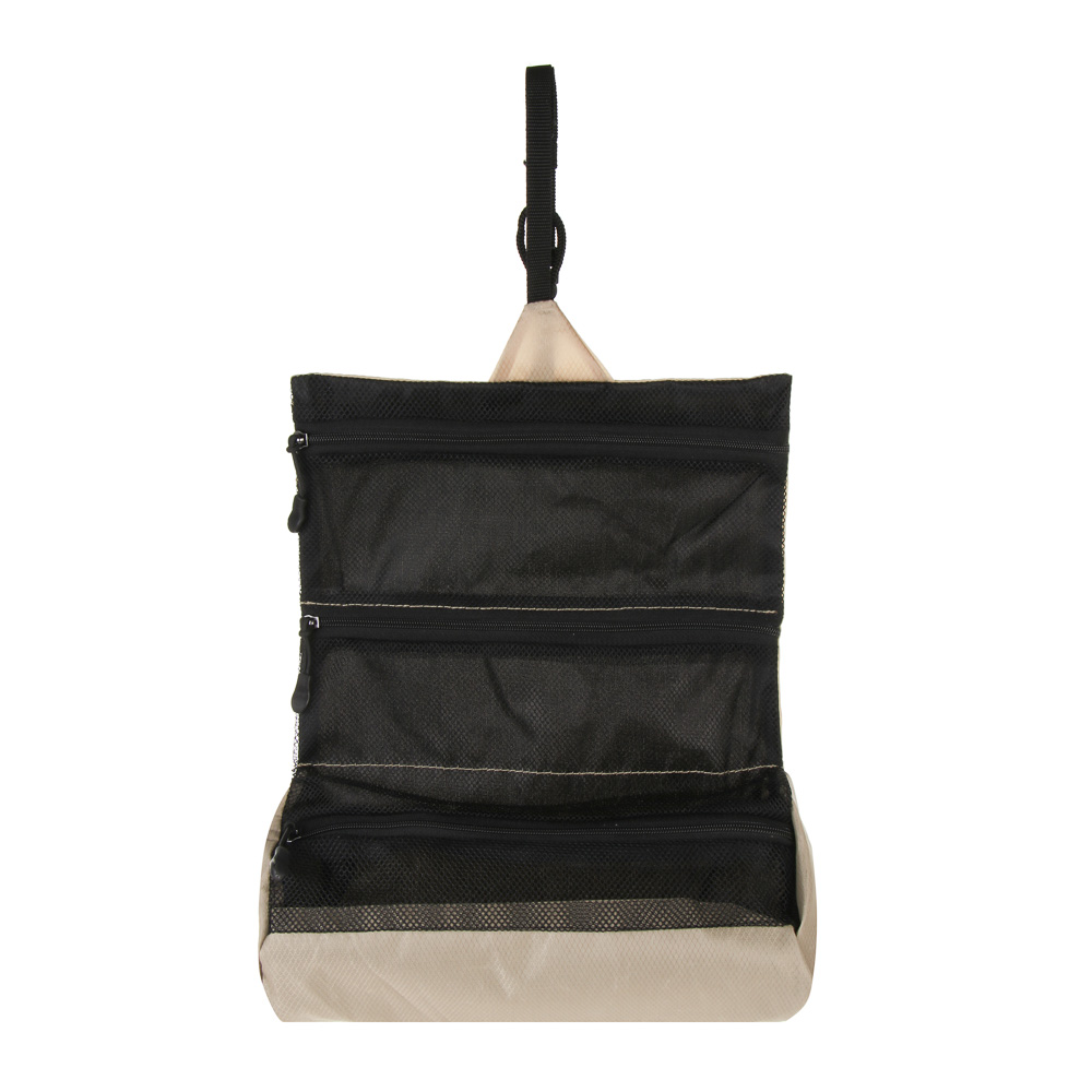 Косметичка дорожная складная в сложенном виде 23,5х11x8 см, полиэстер, 2 цвета, арт.№ 327-355