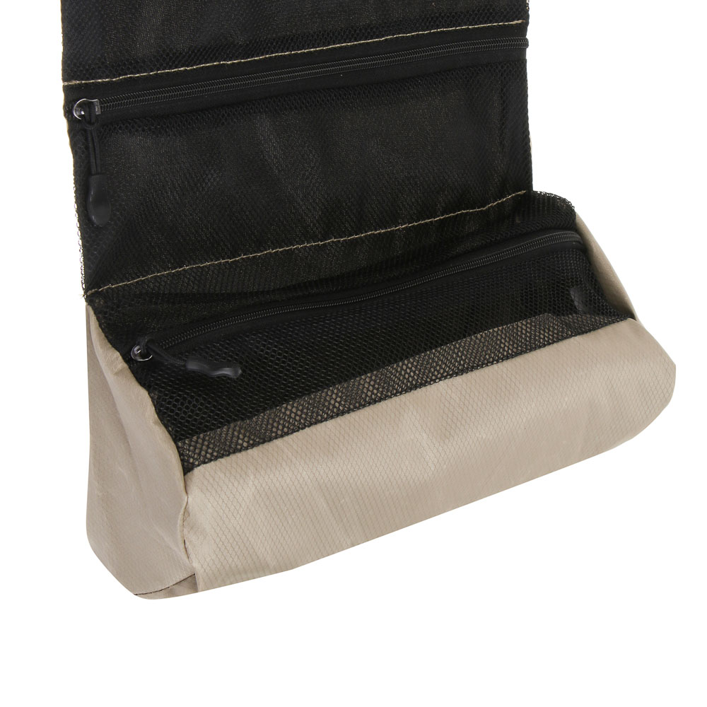 Косметичка дорожная складная в сложенном виде 23,5х11x8 см, полиэстер, 2 цвета, арт.№ 327-355