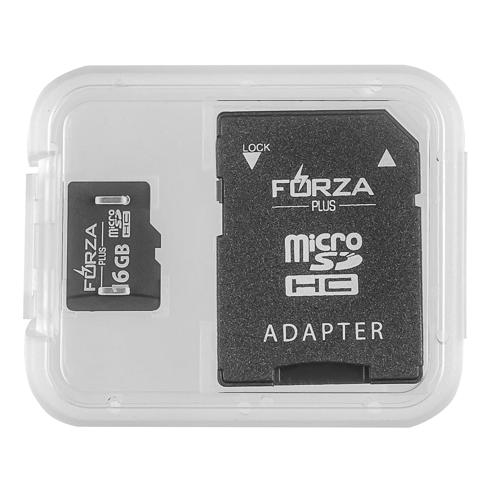 Флеш-карта памяти microSD FORZA 16Гб, SMART, 10класс, арт.№ 405-100