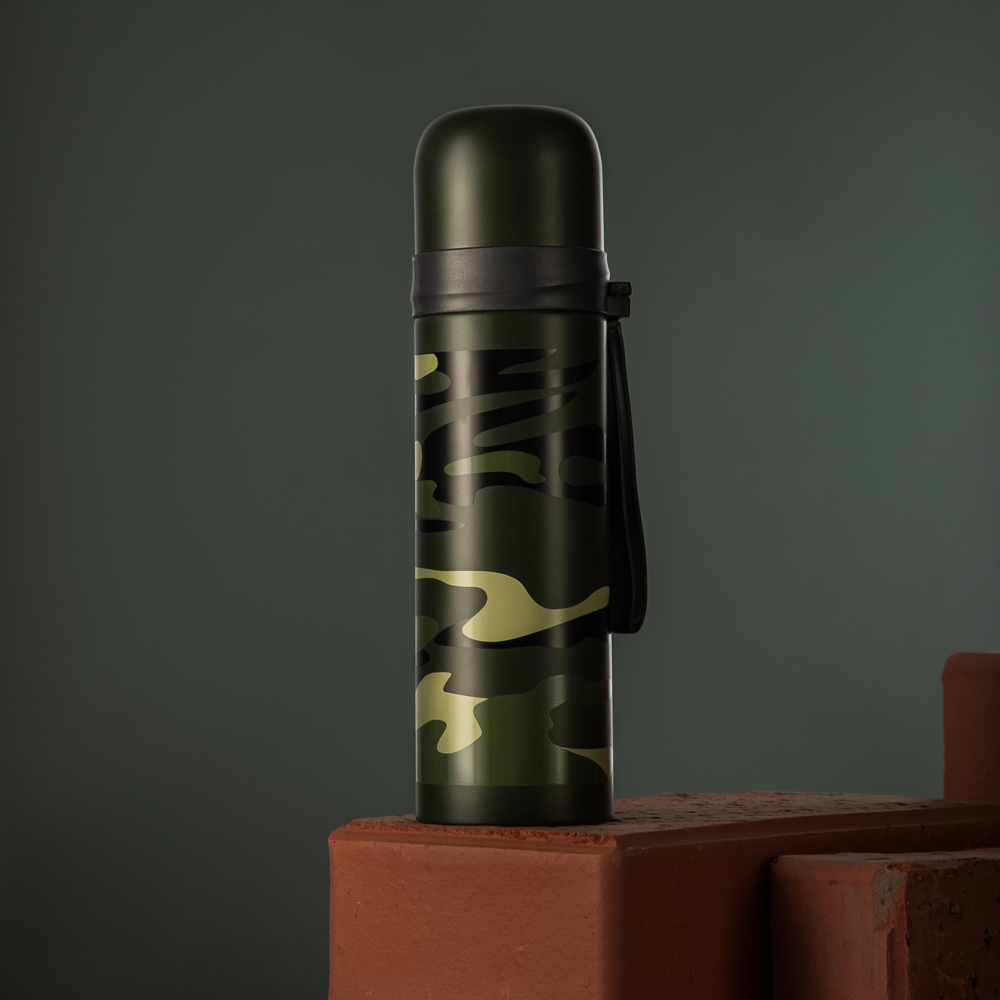 Термос "Хаки" 500мл, нерж.сталь, арт.№ 841-837