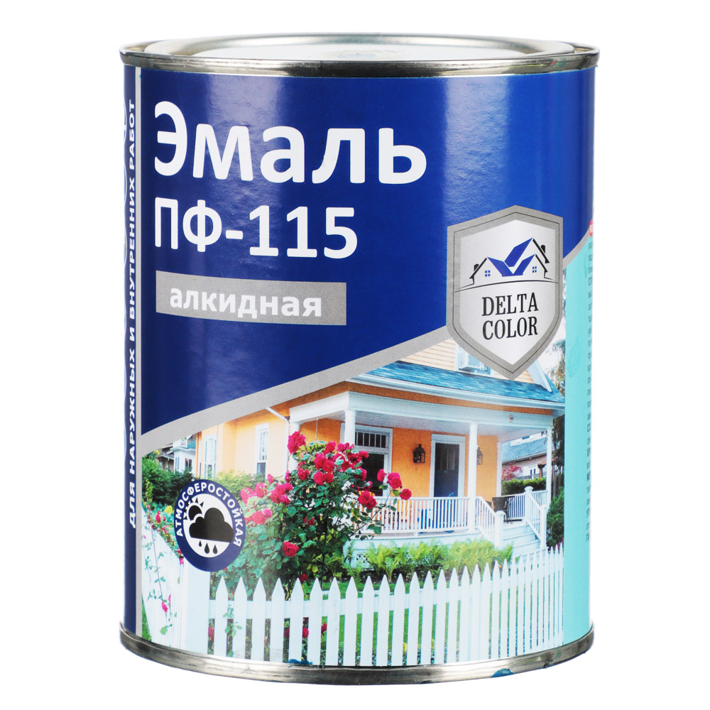 DELTA COLOR Эмаль ПФ-115 Голубая, арт.№ 630-033