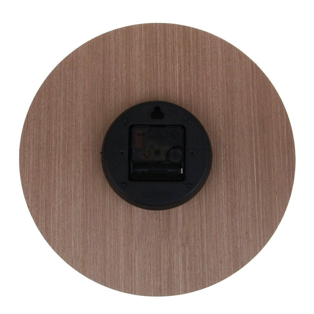 LADECOR CHRONO Часы настенные, круглые, 29,8x29,8x4,3 см, пластик, арт.№ 581-632
