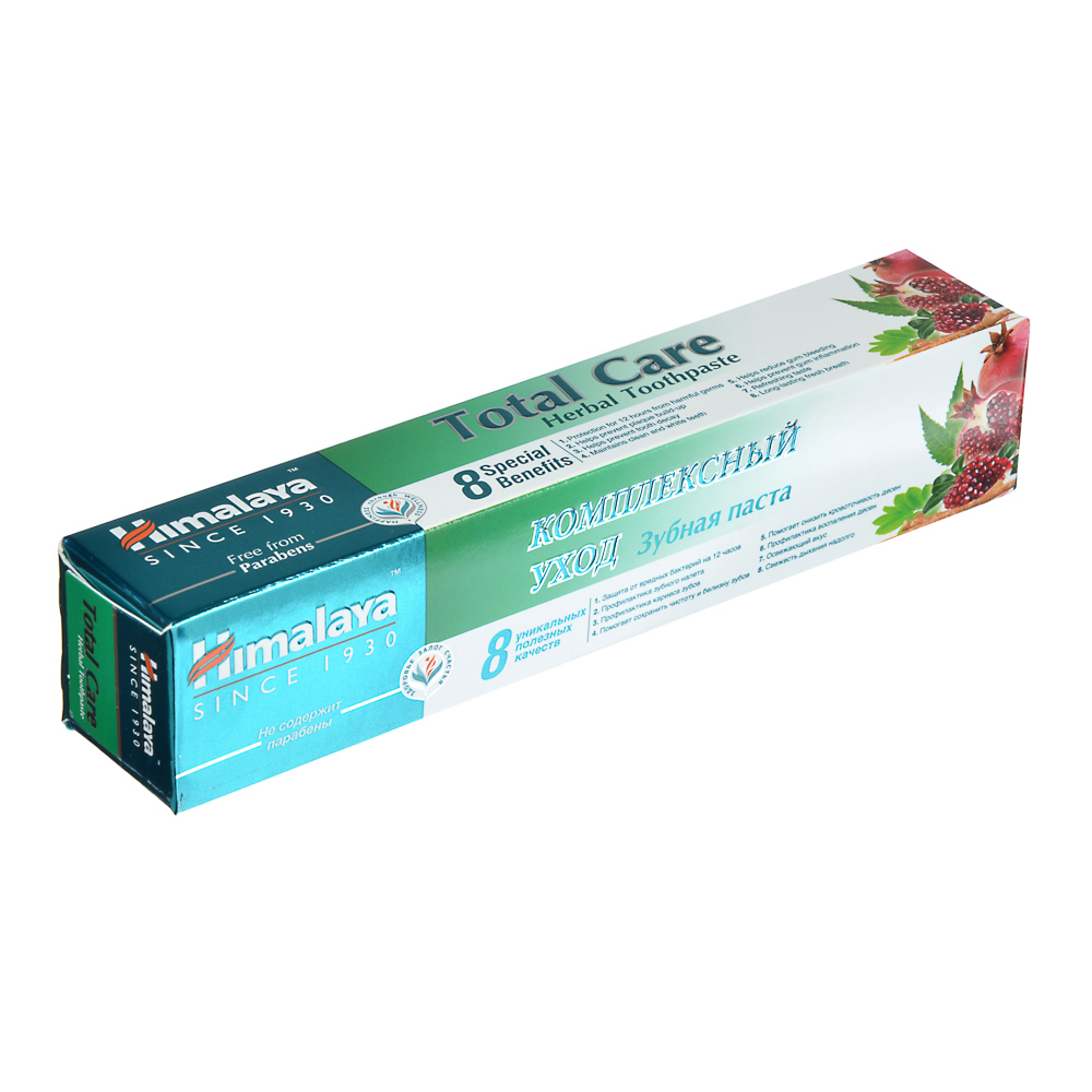 Зубная паста HIMALAYA Complete Care для комплексной защиты зубов и десен,50 мл, арт.№ 981-051