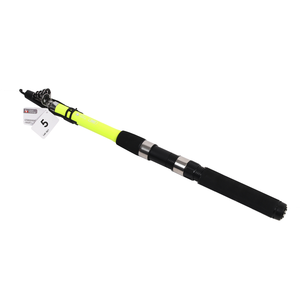 Спиннинг "Найт" тм AZOR FISHING, телескоп., файбергласс, 3,6м, тест 30-60гр, арт.№ 149-061