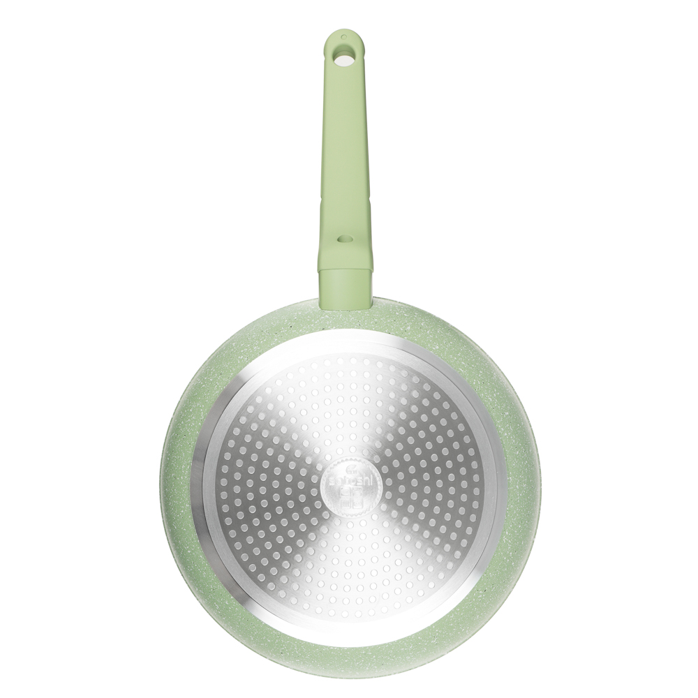 SATOSHI Эмери Сковорода литая d=24см, антипригарное покрытие мрамор, индукция, 3 цвета, арт.№ 846-741