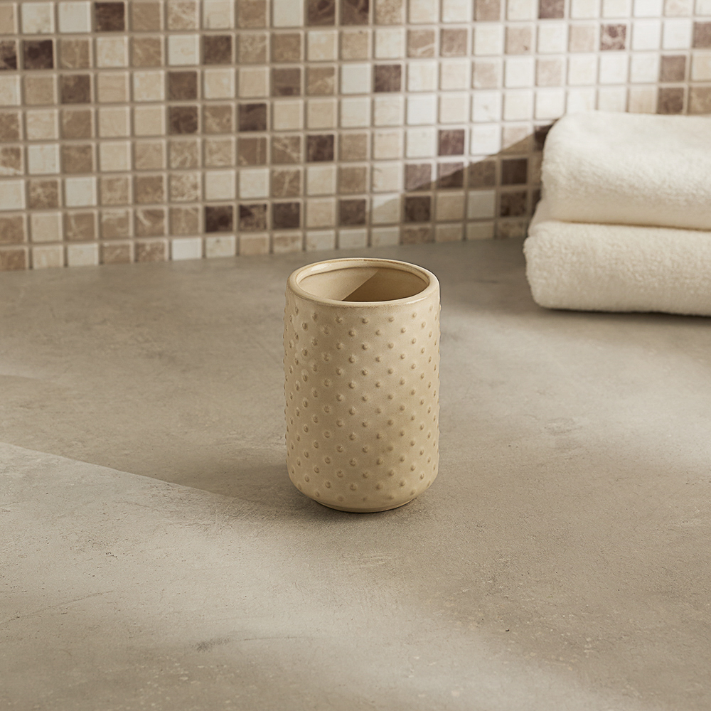 VETTA Стакан для ванной комнаты "Point", керамика, арт.№ 463-368