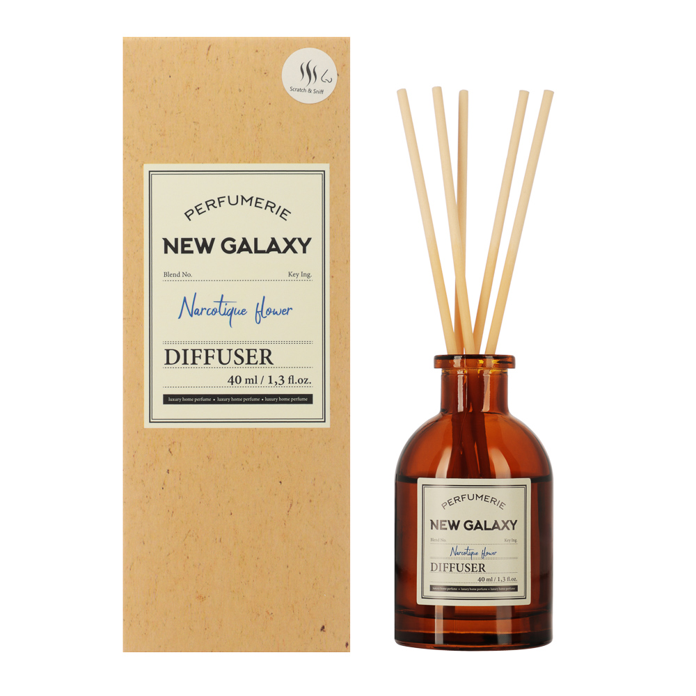 NEW GALAXY Диффузор Perfumerie, Narcotique flower, 40мл, арт.№ 778-250