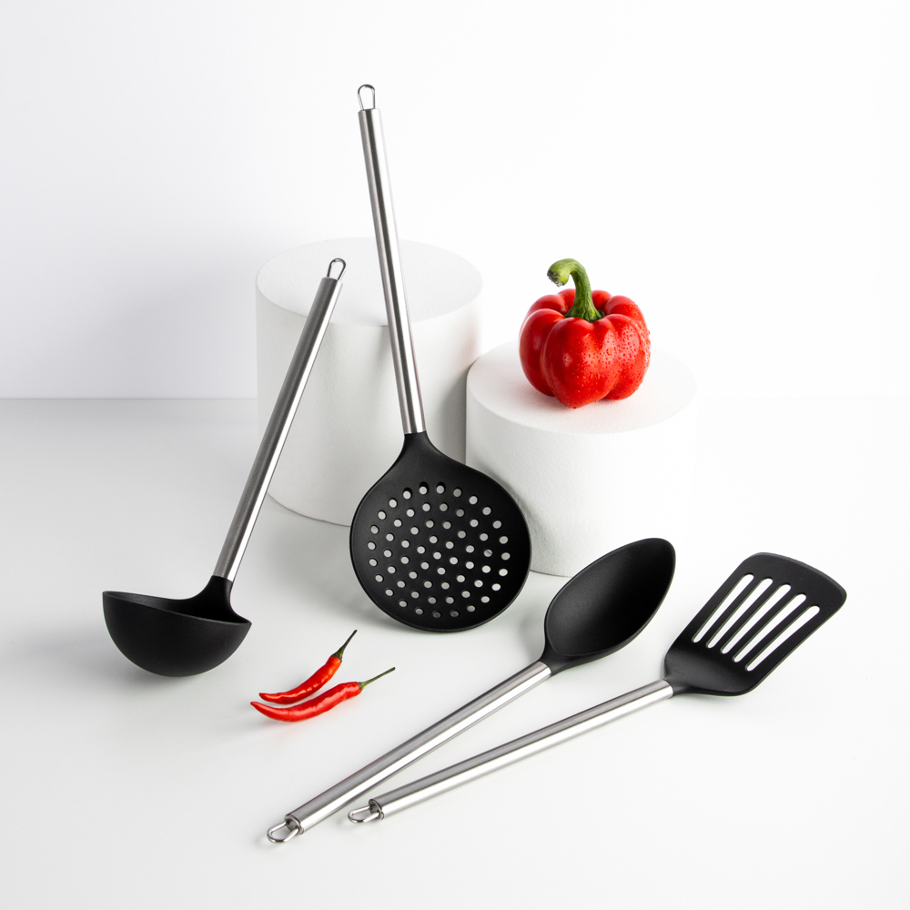 VETTA Аргенто Половник, нейлон, ручка нерж.сталь, арт.№ 881-141