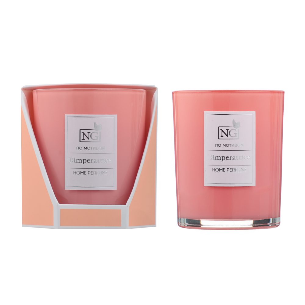 NEW GALAXY Ароматизированная свеча Home perfume 140гр. L'imperatrice, арт.№ 778-223
