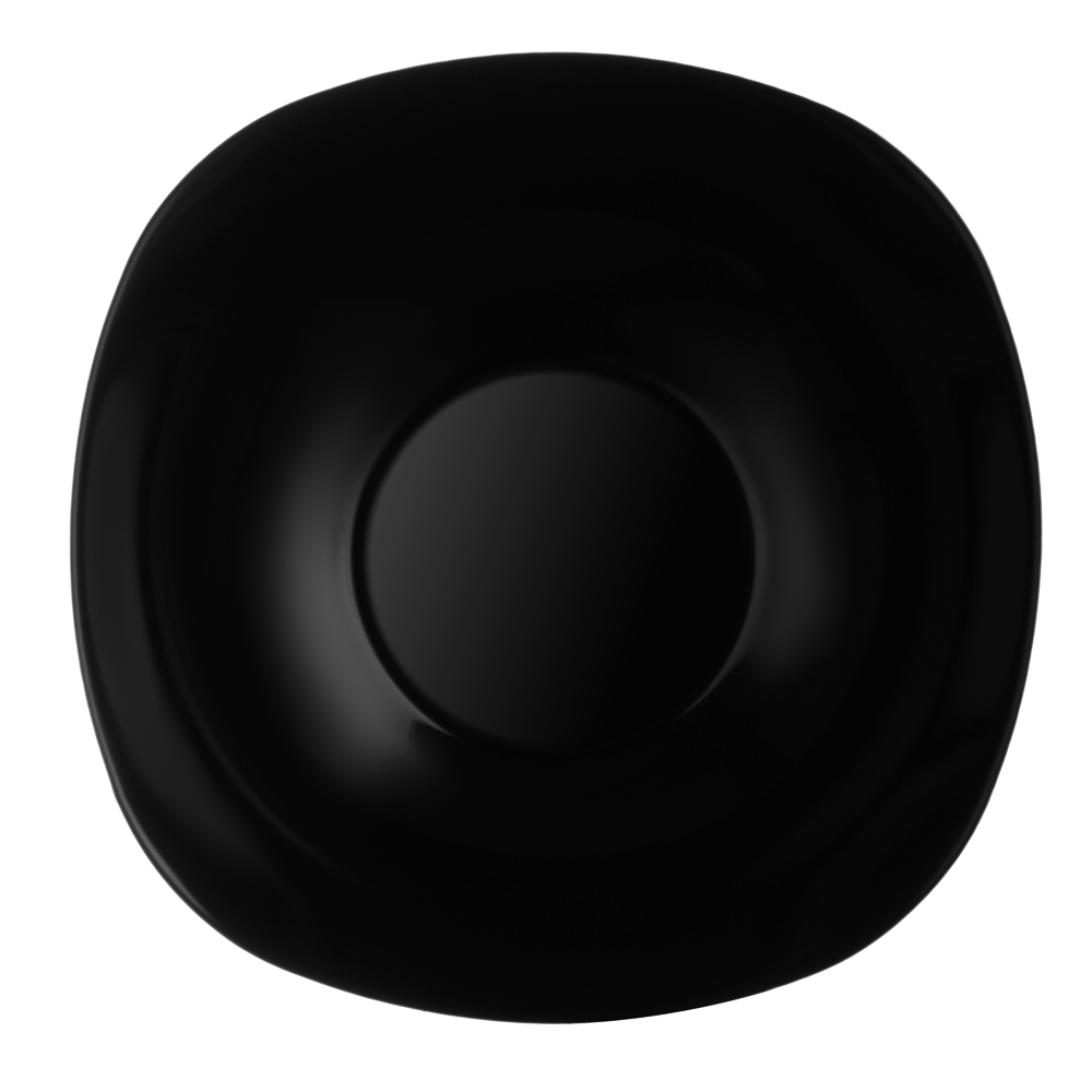 MILLIMI Блэк Набор столовой посуды 19 пр., опаловое стекло, квадратный, арт.№ 818-205