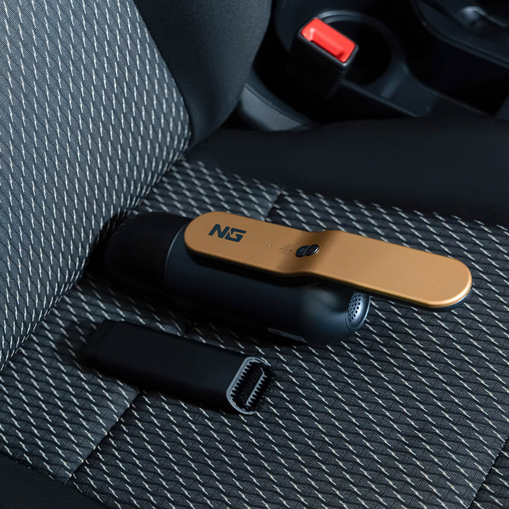 NG Пылесос автомобильный, 1 насадка, LED подсветка, 3000МAЧ, зарядка от USB, арт.№ 784-014