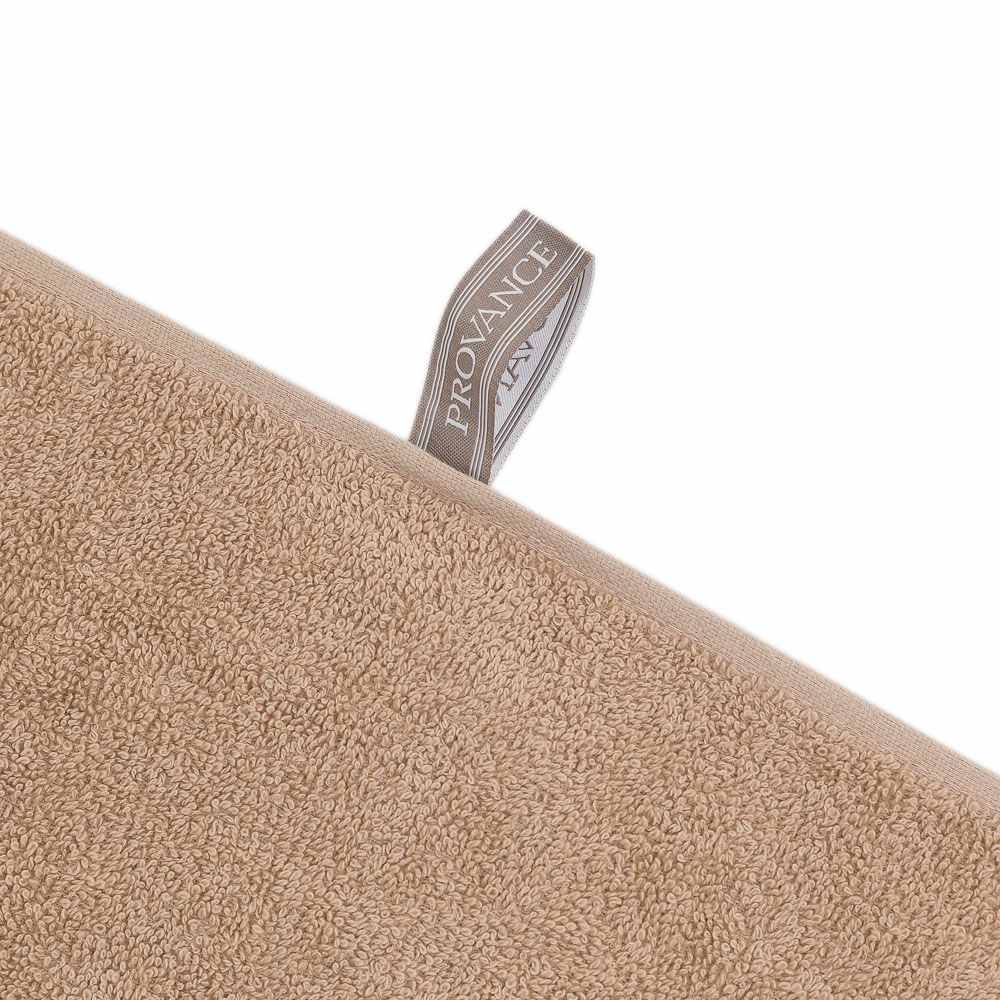 PROVANCE Виана Полотенце махровое, 100% хлопок, 70х130см, темно-бежевый, арт.№ 484-075