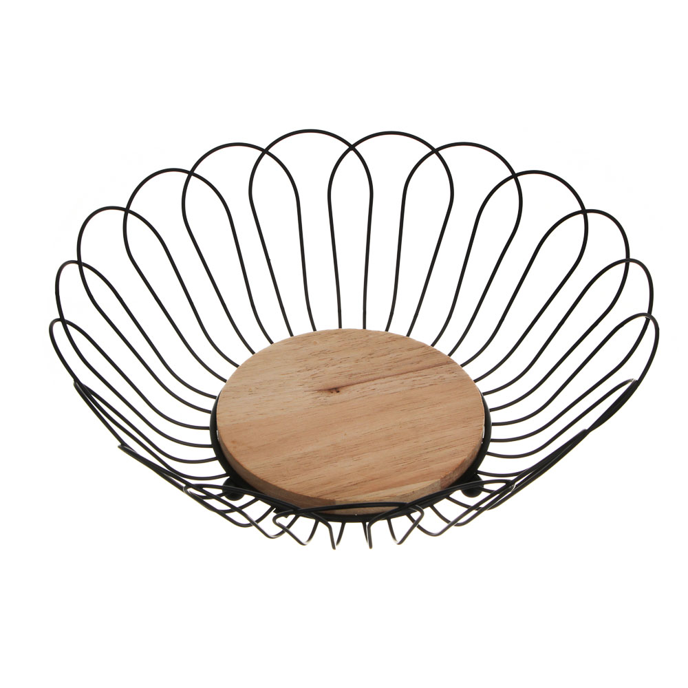 Корзина для фруктов тм SATOSHI, углеродистая сталь, 14x27x9см, арт.№ 827-131