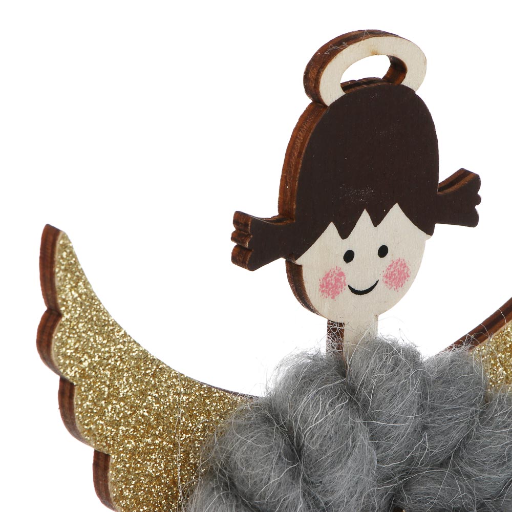 Фигурка декоративная "Ангел", 10х4х18 см, МДФ, 2 вида, арт.№ 509-927