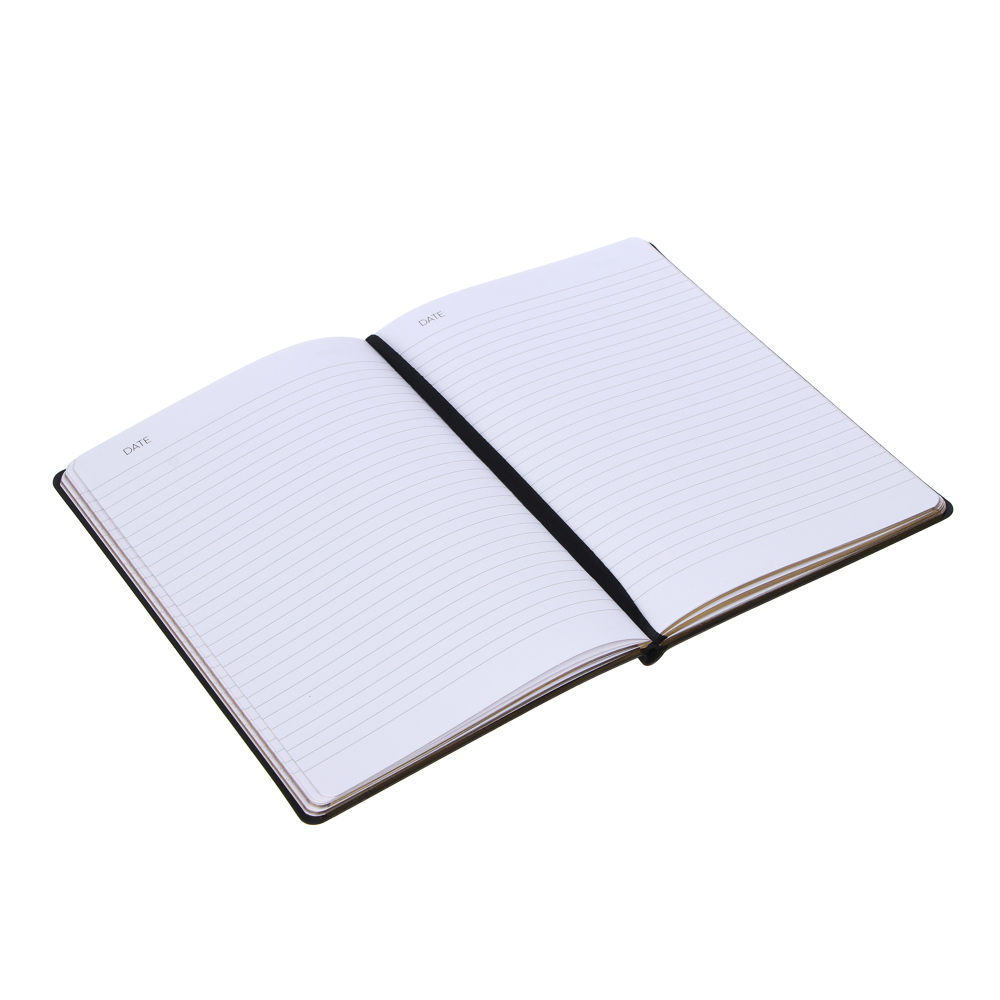 Бизнес - блокнот "ПРИКОЛЫ" А5, 192 стр., гибкая обл., иск.кожа, золотистый срез, 3 дизайна, арт.№ 572-197