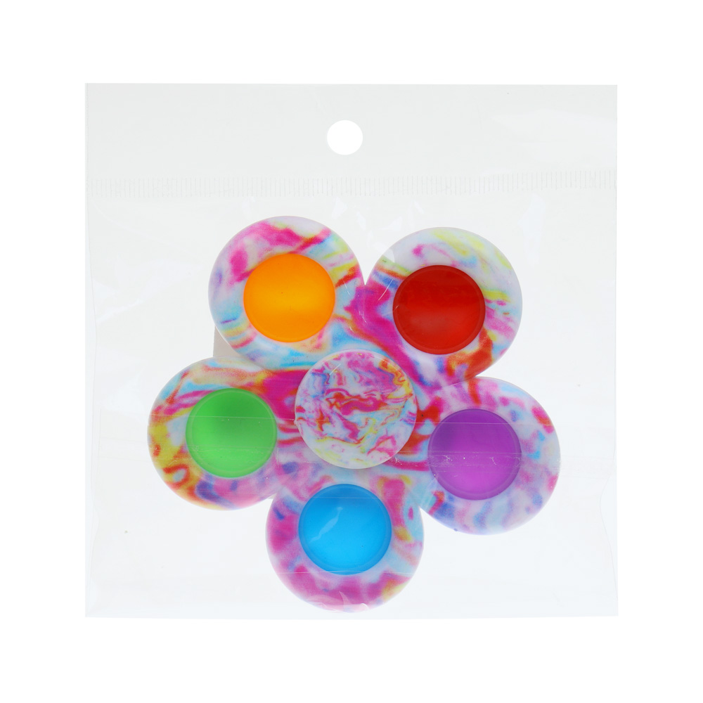 LASTIKS Антистресс-головоломка Симпл-димпл, ПВХ, силикон, 8,5-10см, 3 дизайна, арт.№ 295-192