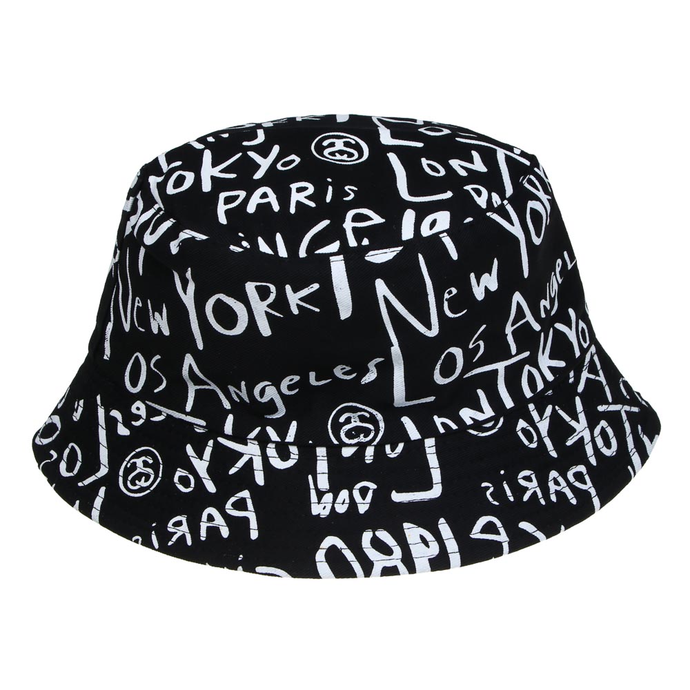 GALANTE Панама взрослая, р.58, 100% хлопок, черный, ВЛ25-08, арт.№ 314-907