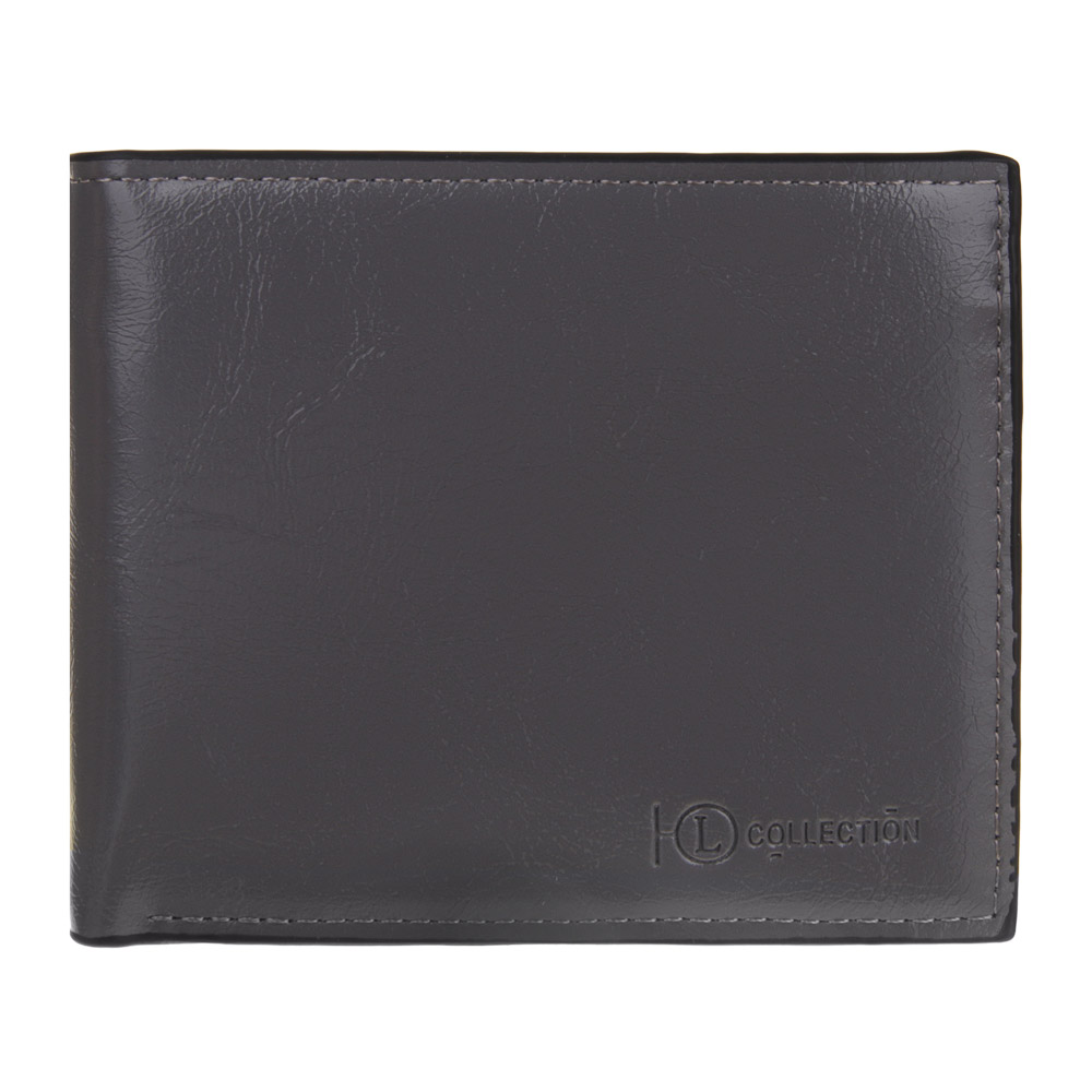 ЮL Портмоне мужское, ПУ, 12х9,5см, 3 цвета, ПМ23-04, арт.№ 303-953