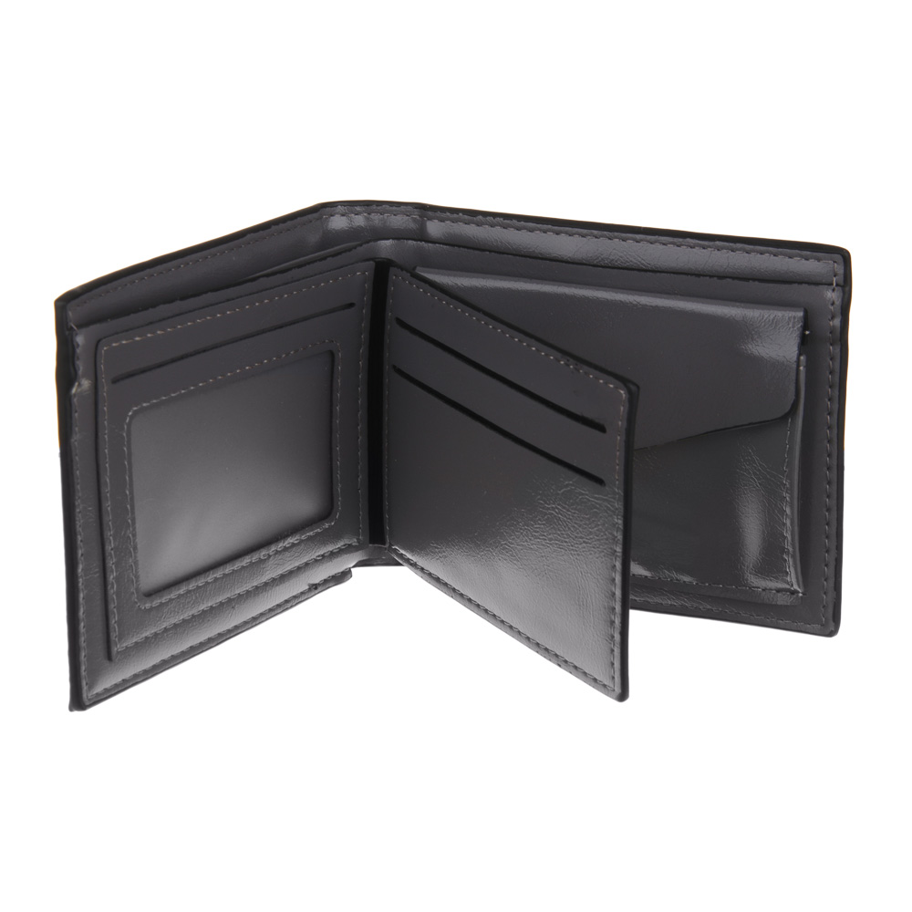 ЮL Портмоне мужское, ПУ, 12х9,5см, 3 цвета, ПМ23-04, арт.№ 303-953