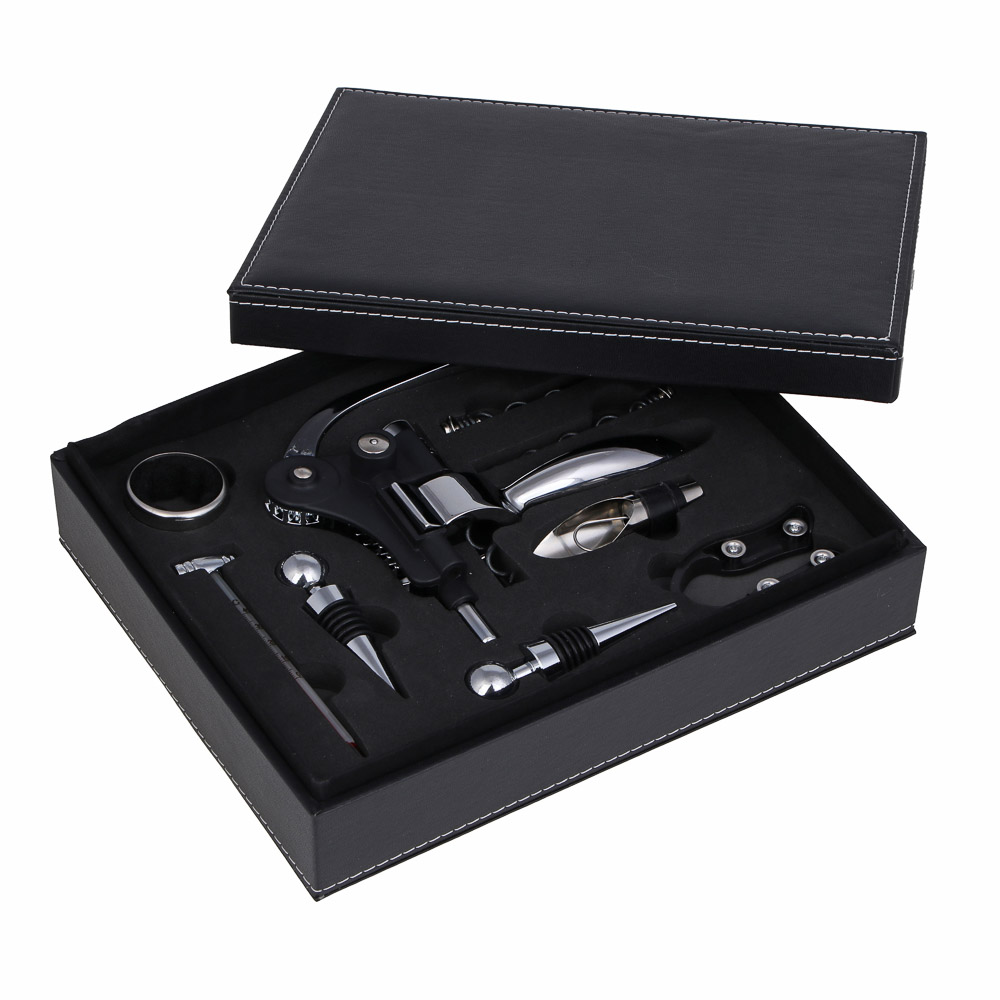 BY COLLECTION Набор для вина, 7пр., 28,5х25,3х6,7см, арт.№ 884-006