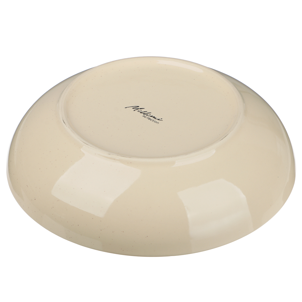 Тарелка для супа/салатник 20х5см, 830мл, тм MILLIMI Верде, керамика, арт.№ 824-308