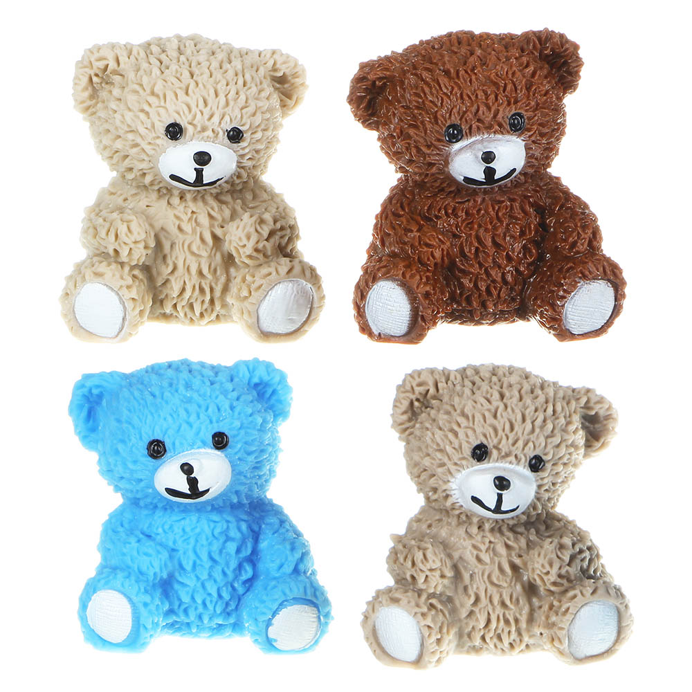 LASTIKS Мялка в виде мишки, ТПР, 6,5х6см, 2-4 цвета, арт.№ 274-143