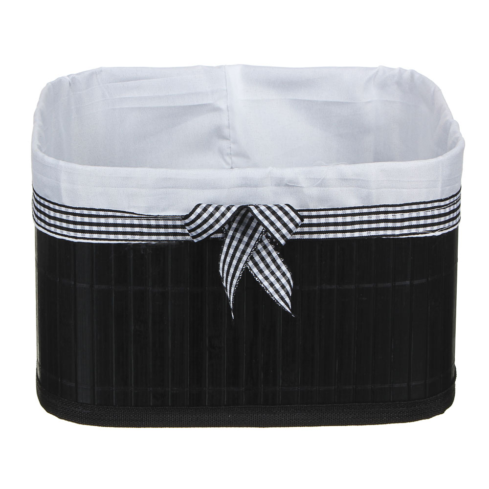 VETTA Короб складной "Санремо", бамбук, 22x16х14см, 3 цвета, арт.№ 457-533