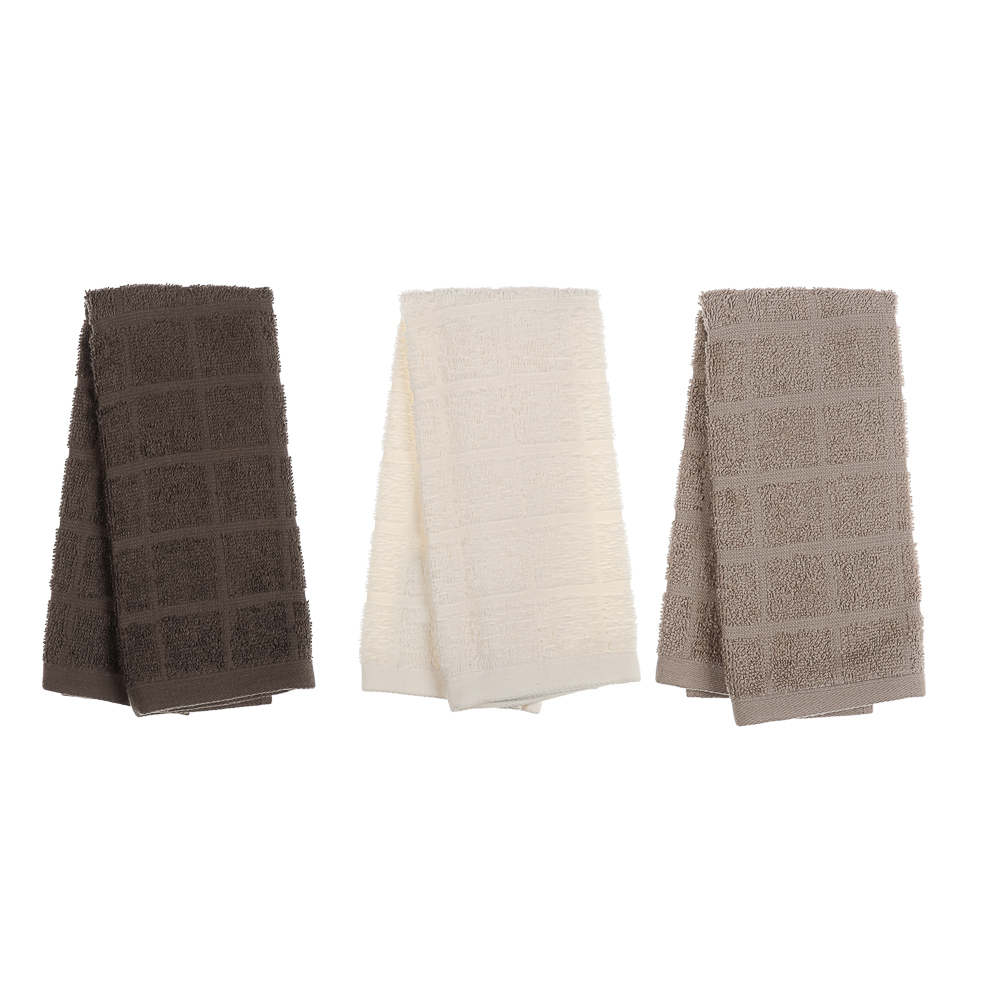 PROVANCE Люмен Полотенце кухонное махровое, 30х50см, 100% хлопок, 3 цвета, арт.№ 434-207