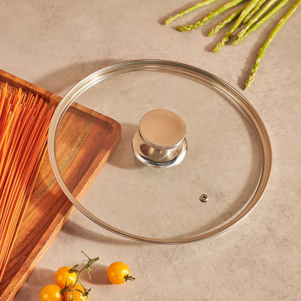 SATOSHI Асти Кастрюля 24х13,5см. 6,1л. со стекл. крышкой, индукция, арт.№ 822-004