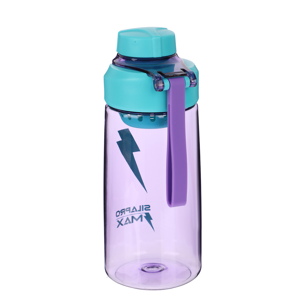 SILAPRO MAX Бутылка спортивная, ELECTRIC BLUE, 550мл, РС, арт.№ 088-060