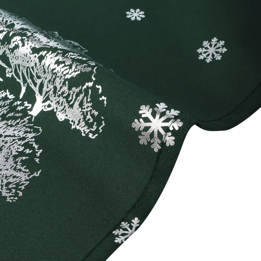 PROVANCE Фелиз Скатерть текстильная с водоотталкивающей пропиткой, 140x230см, 100%полиэстер, зеленый, арт.№ 492-198