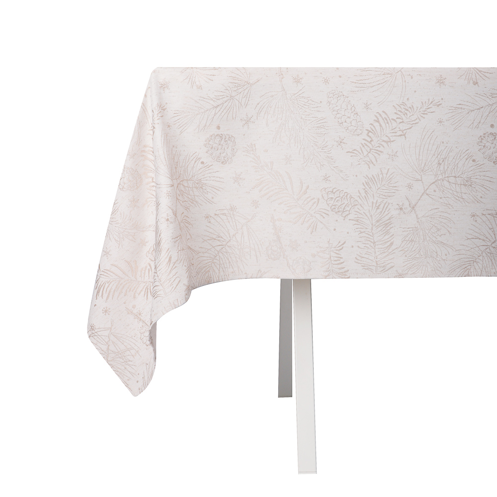 PROVANCE Фелиз Скатерть текстильная жаккард с водоотталкивающей пропиткой, 140x230см, 95% пэ, 5% лен, арт.№ 492-201