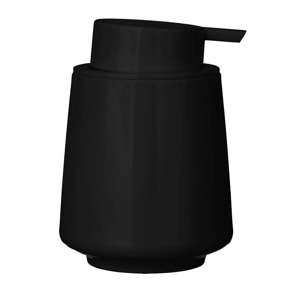 Vetta Дозатор для жидкого мыла, пластик, 350 мл, 13x9,5x9,5 см, черный, арт.№ 478-267