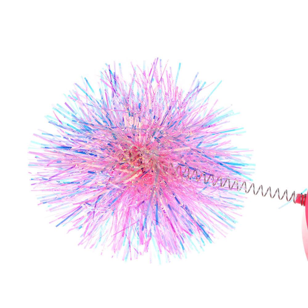 СНОУ БУМ Ободок с помпонами, диаметр 11см, пластик, металл, арт.№ 343-162