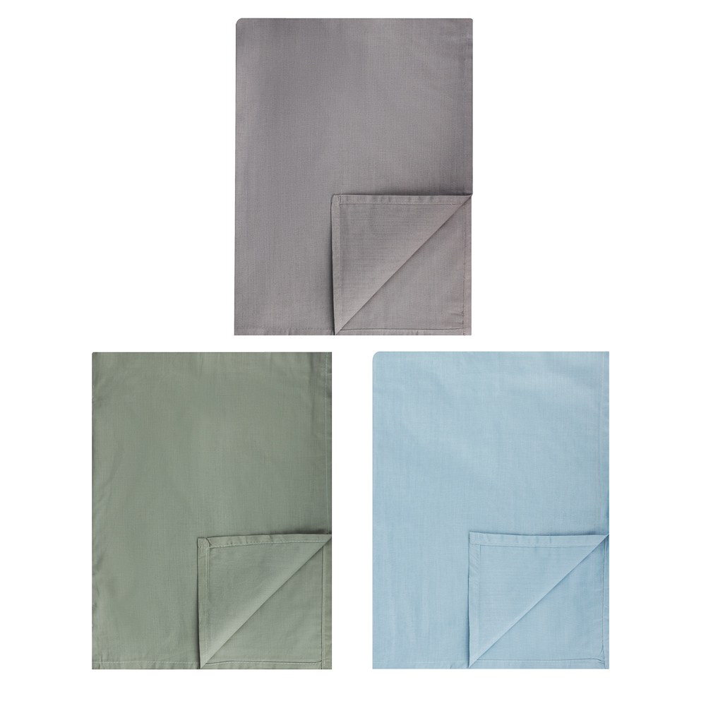 PROVANCE Греймист Простыня 2сп, 180х220см, смесовый хлопок, 3 цвета, арт.№ 432-075