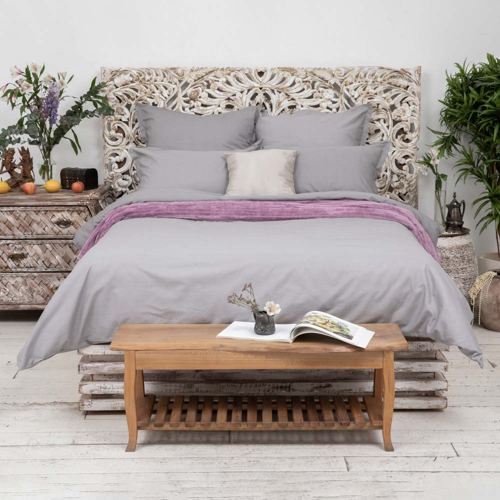 PROVANCE Греймист Простыня евро, 220х240см, смесовый хлопок, 3 цвета, арт.№ 432-076