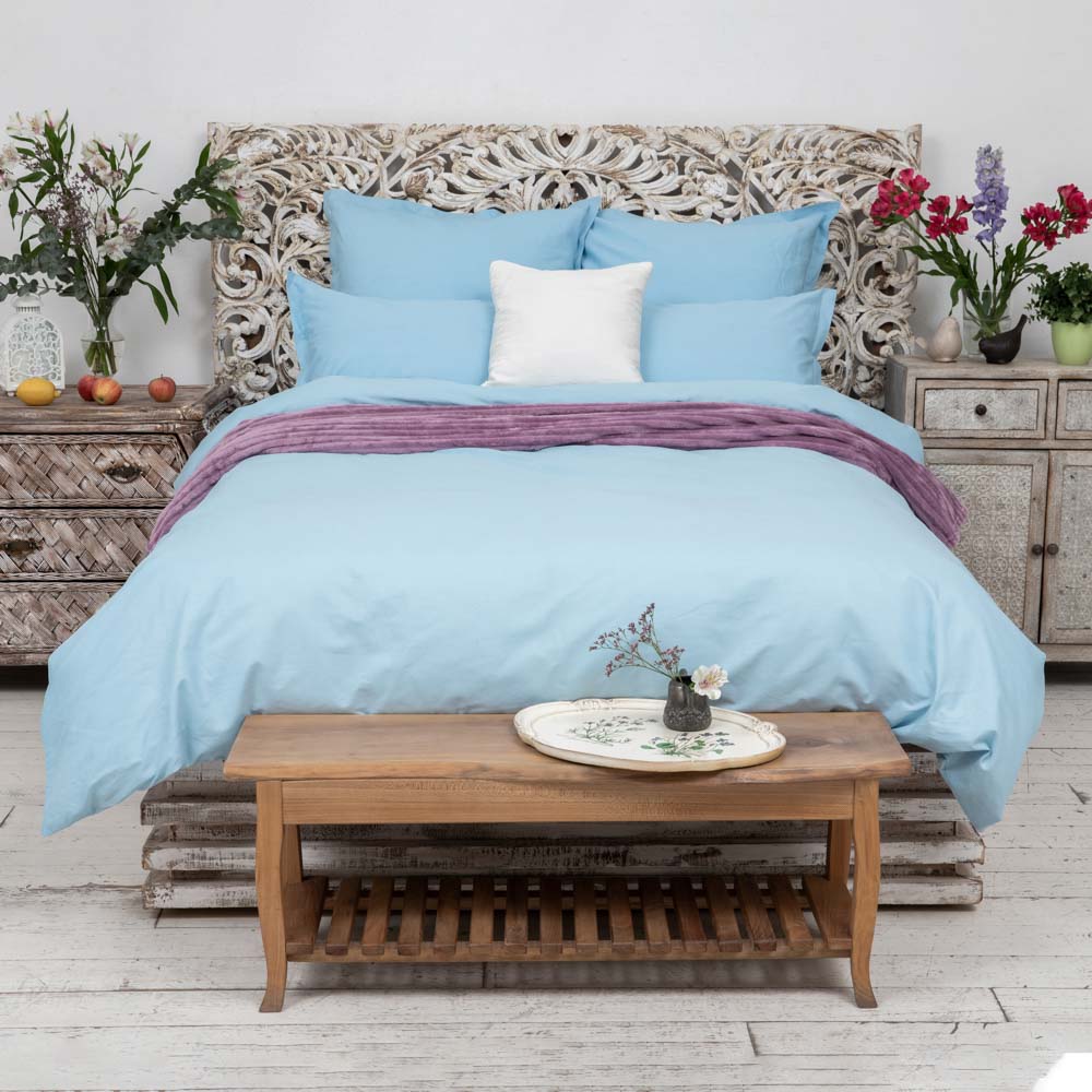 PROVANCE Греймист Простыня евро, 220х240см, смесовый хлопок, 3 цвета, арт.№ 432-076