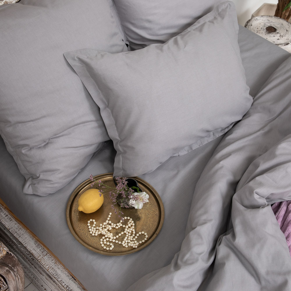 PROVANCE Греймист Простыня евро, 220х240см, смесовый хлопок, 3 цвета, арт.№ 432-076