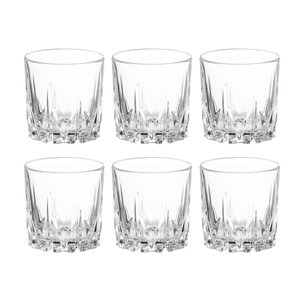 ОСЗ Венеция Набор стаканов низких 6шт 200мл, стекло, арт.№ 878-481