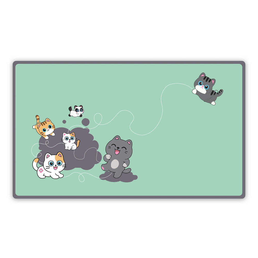 Настольное покрытие для лепки, 50х30см. "Микс коллекций", пластик, 4 диз., арт.№ 524-312