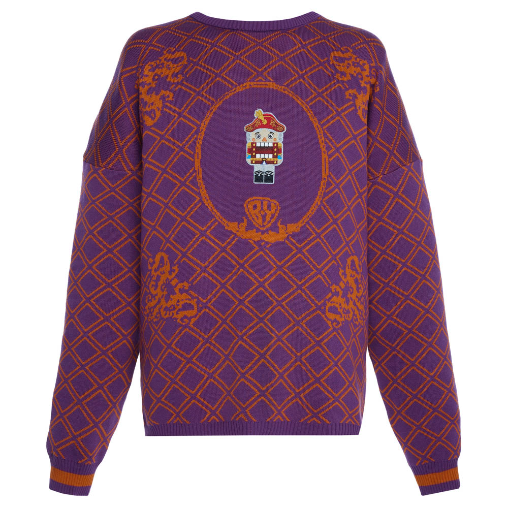 Свитер "Nutcracker", фиолетовый, унисекс, разм. XL, арт.№ 080-185
