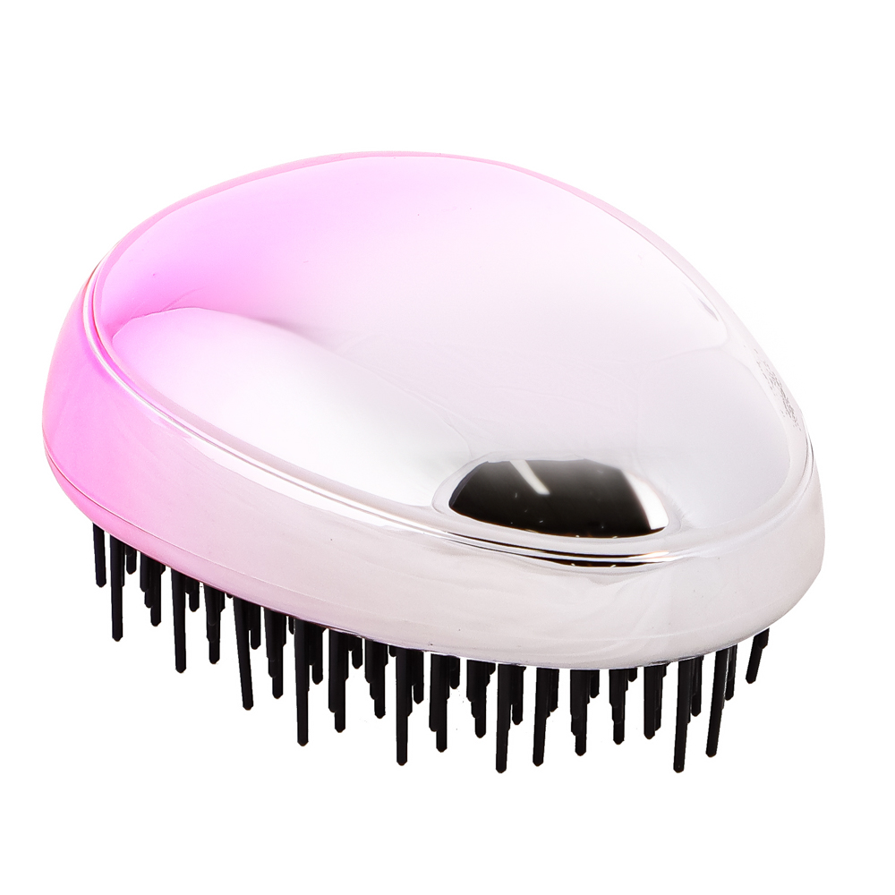 Расческа массажная тм ЮНИLOOK, пластик, 8,5х6,5см, 3-4 цвета, арт.№ 356-794