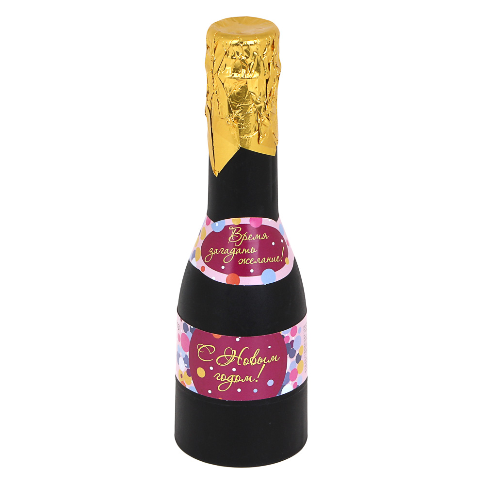 СНОУ БУМ Хлопушка пружинная, 16 см, наполнитель фольга, 2022, арт.№ 399-113