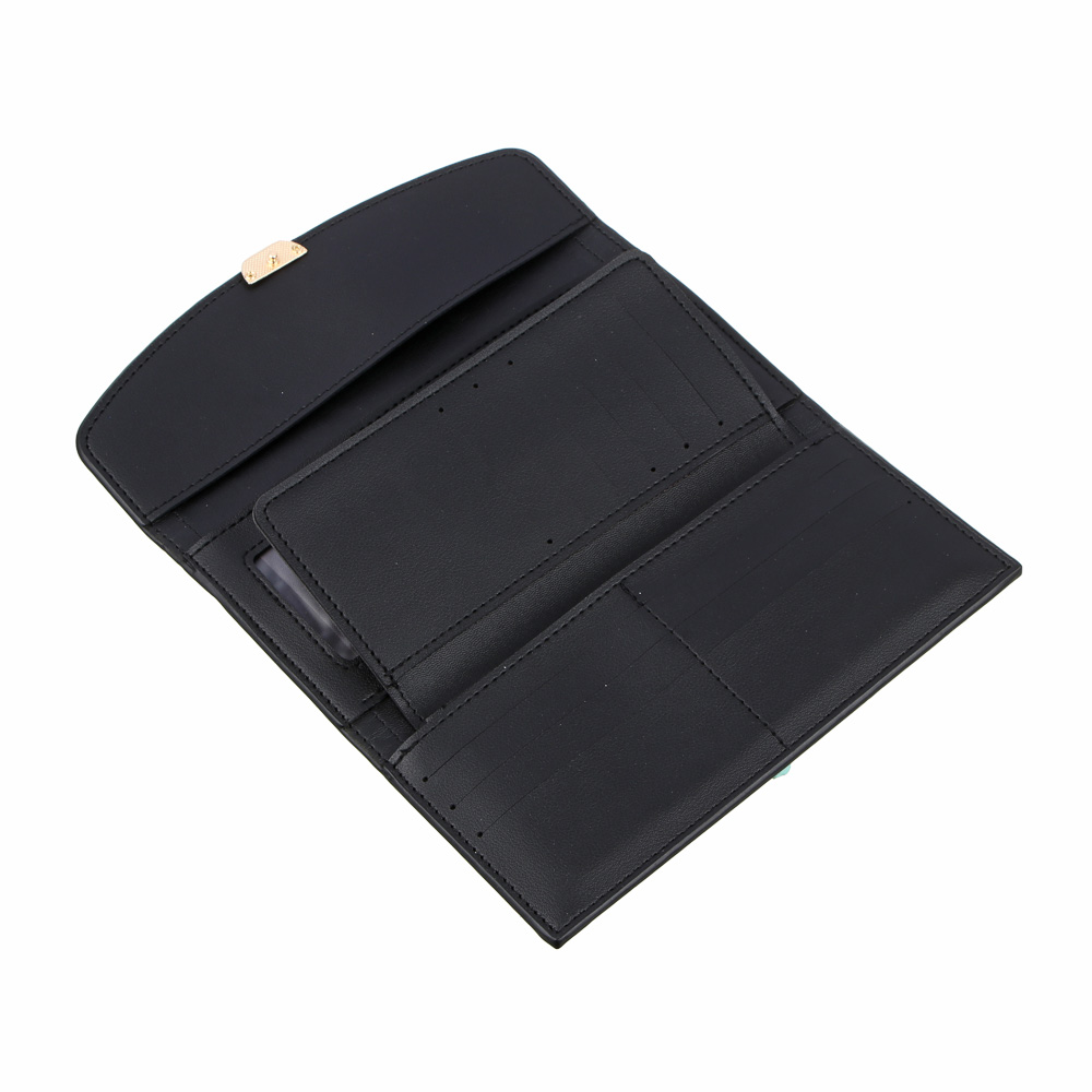 ЮL Кошелек с отд. для карт и купюр, полиэстер, ПУ, 19х9,5см, 2 дизайна, КЖ23-01, арт.№ 303-946